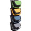 Toomax Set 4 pattumiere per raccolta differenziata Toomax assortiti