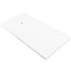 Piatto doccia acrilico rettangolare Idrostile 180x90 cm bianco