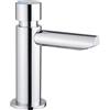 Miscelatore lavabo a chiusura automatica cromo L14,5xP21x H7,5cm