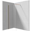 - Parete doccia a scomparsa Idrostile 800x1950 mm bronzo spazzolato