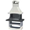Barbecue in muratura Salamanca con parafiamma Inox e griglia 77x45 cm
