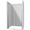 Porta doccia scorrevole Idrostile 120x200 cm Cromo