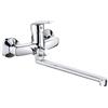 Miscelatore lavabo Nueva Paz con bocca allungata bassa pressione cromo