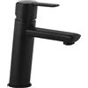 Deante Miscelatore lavabo Rodas nero H80 L200 P350 mm