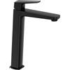 Miscelatore lavabo Placetas alto nero