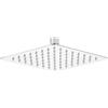 Soffione doccia acciaio 200x200 mm Corralillo cromo