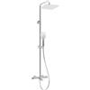 Colonna doccia miscelatore vasca termostatico Idrostile 250x250 mm cromo
