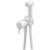 Miscelatore bidet Limonar a scomparsa con doccetta bianco