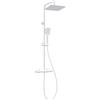 Colonna doccia miscelatore termostatico Idrostile oro bianco 250x250 mm