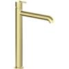 Miscelatore lavabo Limonar alto oro spazzolato