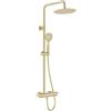 - Colonna doccia miscelatore Idrostile serie Rodas 3 funzioni Ø250 mm oro