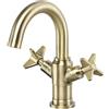 Miscelatore lavabo Madruga in ottone H65 L260 P380 mm