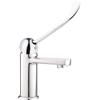 - Miscelatore lavabo Bauta alto con leva clinica cromo