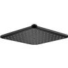 - Soffione doccia 1 funzione 201x201 mm Nueva Paz nero