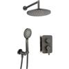 Set doccia incasso con box miscelatore Rodas Idrostile titanio