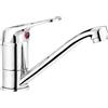 Miscelatore lavabo Esmeralda con bocca girevole cromo