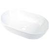 Lavabo da appoggio ceramica Najasa Idrostile 300x140 mm Bianco