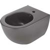 Bidet sospeso Idrostile antibatterico 360x300 mm antracite