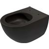WC sospeso a parete Artemides 36x35,5 cm nero