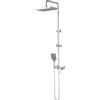 Colonna doccia miscelatore Idrostile altezza regolabile 320x210 mm cromo