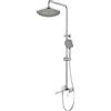 Colonna doccia miscelatore Idrostile altezza regolabile 210x1500 mm cromo