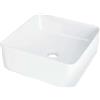 - Lavabo da appoggio ceramica Segundo Frente Idrostile 345x120 mm Bianco