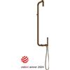 - Colonna doccia miscelatore Idrostile Limonar bronzo spazzolato Ø42 mm
