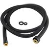 Flessibile doccia per miscelatore vasca 3 fori Idrostile nero