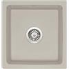 Lavello ceramica 1 vasca Pipián 475x215 mm cappuccino opaco