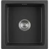 Lavello ceramica 1 vasca Pipián 475x215 mm nero