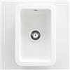 Lavello ceramica 1 vasca Guanabacoa 457x203 mm bianco