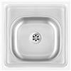 Lavello 1 vasca Idrostile Jatibonico 380x160 mm satinato