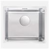 Lavello 1 vasca Idrostile Cifuentes 380x200 mm acciaio spazzolato