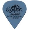 Dunlop 412R1.0 Tortex Sharp Blue 1.0mm Bag/72