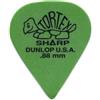 Dunlop 412P Tortex Sharp Green .88