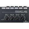 SOUNDSATION MINI MIXER SOUNDSATION POCKET-MIX