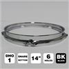 PEACE CERCHIO DHO-1T-14SU-BK 14'' BLACK SOTTORULLANTE 6 FORI