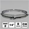 PEACE CERCHIO TOM DHO-2-14T 14'' 8 FORI TOM/SNARE TOP