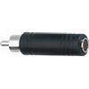 QUIK LOK AD/66 ADATTATORE AUDIO RCA/JACK 6.3MM MONO FEMMINA