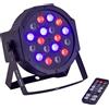 SOUNDSATION PROIETTORE LED SOUNDSATION PAR-181R 18X1W 6R 6G 6B CON TELECOMANDO