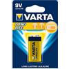 VARTA BATTERIA ALCALINA VARTA LONG LIFE 9V BLISTER 1 PZ