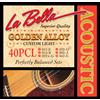 LaBella 40PCL Muta di corde per chitarra acustica