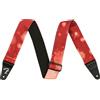 FENDER TRACOLLA TIE DYE ACID WASH STRAP, RED