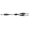 QUIK LOK SX/4-5K JACK STEREO/2 JACK MONO