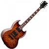 LTD ESP LTD VIPER-256 DARK BROWN SUNBURST