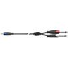 QUIK LOK SX/30-K MINIJACK STEREO/2 JACK MONO