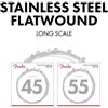 FENDER MUTA STAINLESS 9050'S FLATWOUND BASS STRINGS