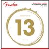 FENDER MUTA 80/20 DURA-TONE COATED ACOUSTIC GUITAR STRINGS