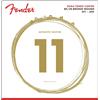 FENDER MUTA 80/20 DURA-TONE COATED ACOUSTIC GUITAR STRINGS