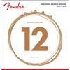 FENDER MUTA PHOSPHOR BRONZE ACOUSTIC GUITAR STRINGS